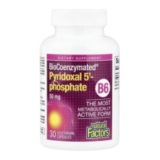 Natural Factors, BioCoenzymated®, B6, Pyridoxal 5'-Phosphate, 50 mg, 30 Vegetarian Capsules in Pakistan