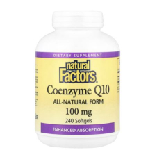 Natural Factors, Coenzyme Q10, 100 mg, 240 Softgels in Pakistan