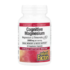 Natural Factors, Cognitive Magnesium, 2000 mg, 90 Vegetarian Capsules in Pakistan