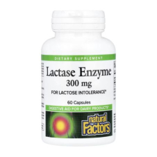 Natural Factors, Lactase Enzyme, 300 mg, 60 Capsules in Pakistan