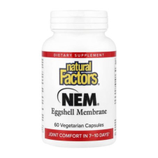 Natural Factors, NEM®, Eggshell Membrane, 60 Vegetarian Capsules in Pakistan