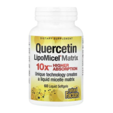 Natural Factors, Quercetin LipoMicel Matrix, 250 mg, 60 Liquid Softgels in Pakistan
