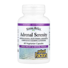 Natural Factors, Stress-Relax®, Adrenal Serenity, 60 Vegetarian Capsules in Pakistan