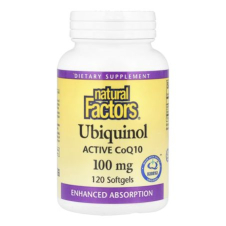 Natural Factors, Ubiquinol, Active CoQ10, 100 mg, 120 Softgels in Pakistan