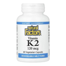 Natural Factors, Vitamin K2, 120 mcg, 60 Vegetarian Capsules in Pakistan