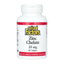 Natural Factors, Zinc Chelate, 25 mg, 90 Tablets in Pakistan