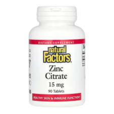 Natural Factors, Zinc Citrate, 15 mg, 90 Tablets in Pakistan