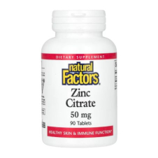 Natural Factors, Zinc Citrate, 50 mg, 90 Tablets in Pakistan